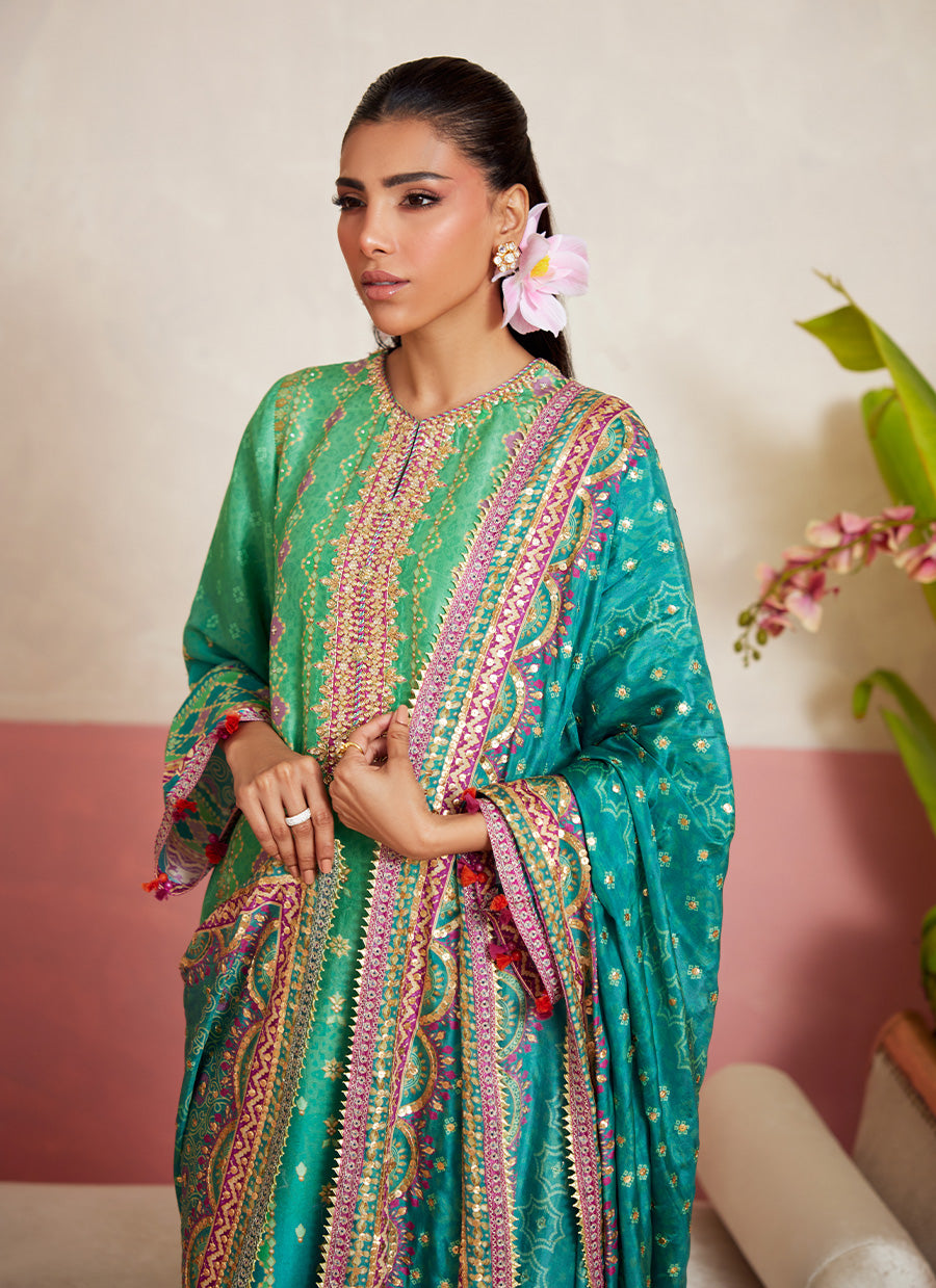 Yura Shirt And Dupatta