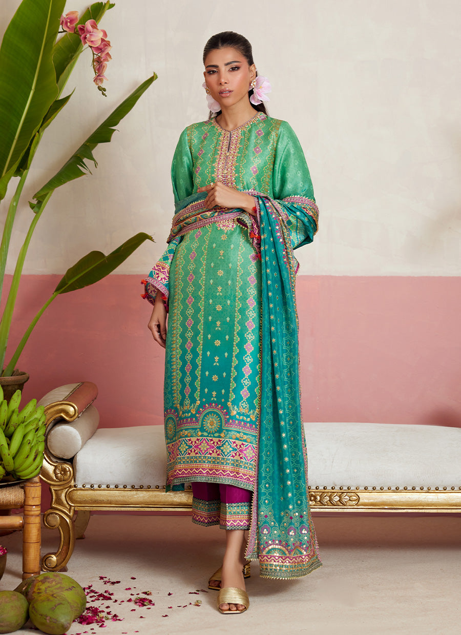 Yura Shirt And Dupatta
