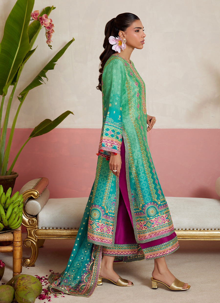 Yura Shirt And Dupatta