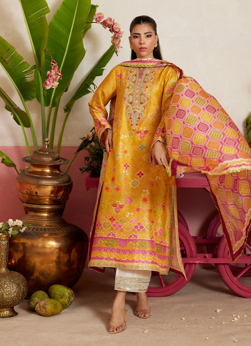Rebena Shirt And Dupatta