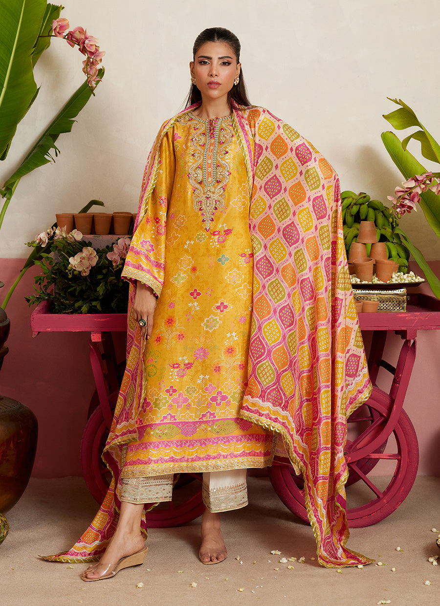 Rebena Shirt And Dupatta