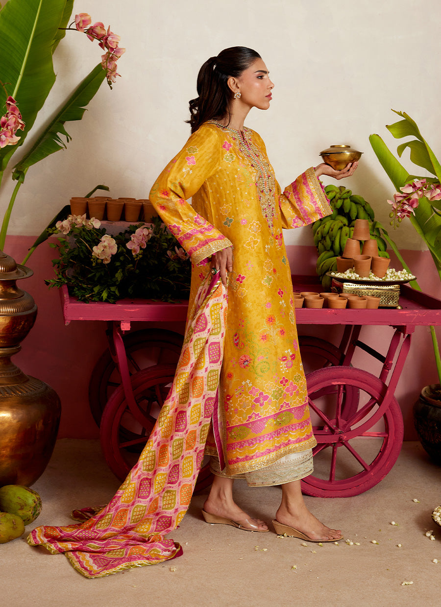 Rebena Shirt And Dupatta