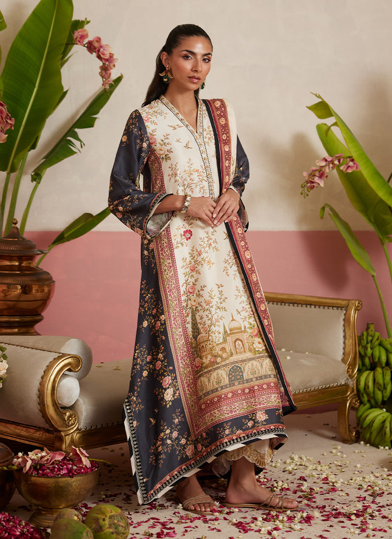Robin Shirt And Dupatta