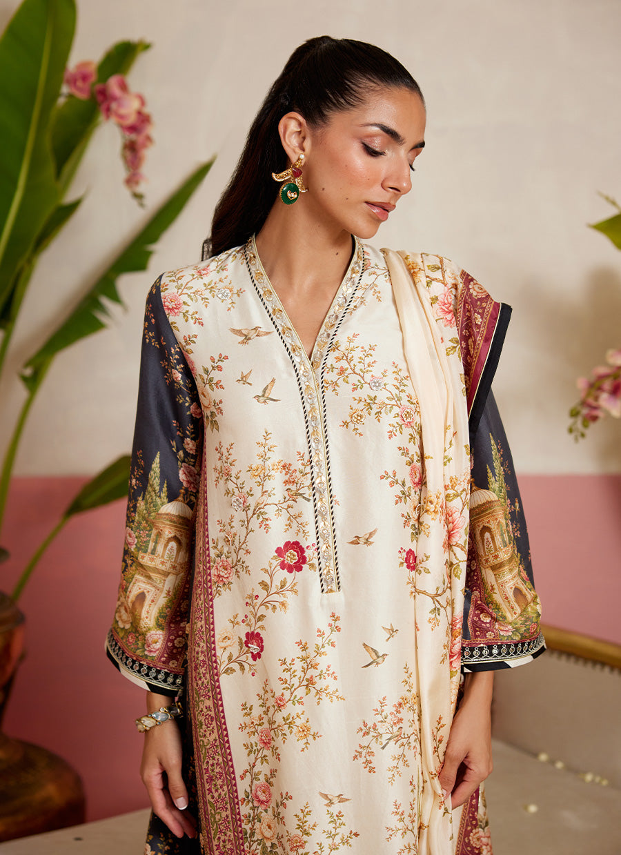 Robin Shirt And Dupatta