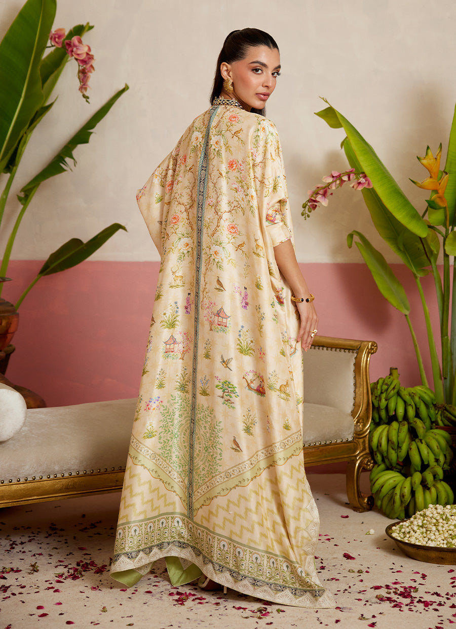 Daine Cream Kaftan