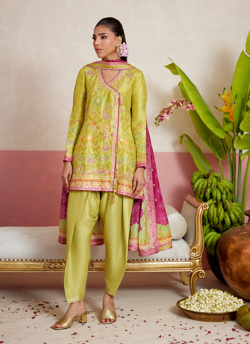 Freja Shirt And Dupatta