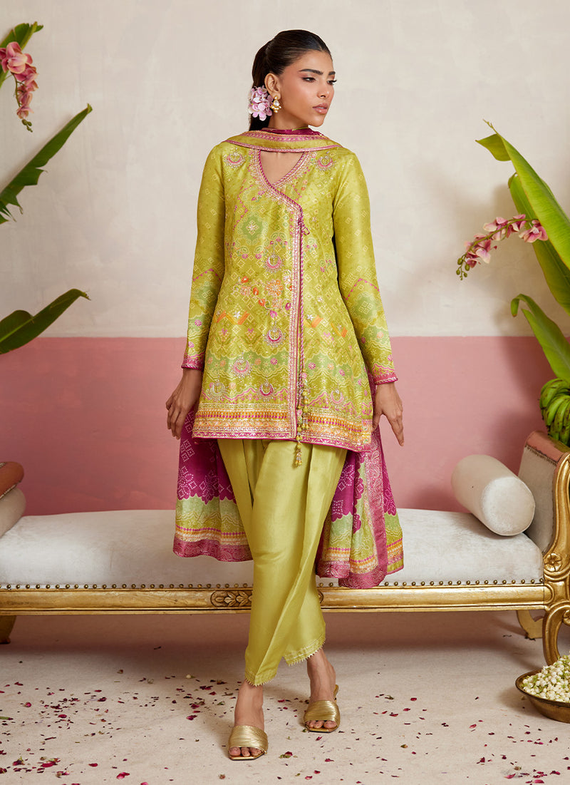 Freja Shirt And Dupatta