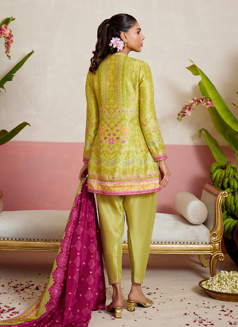 Freja Shirt And Dupatta