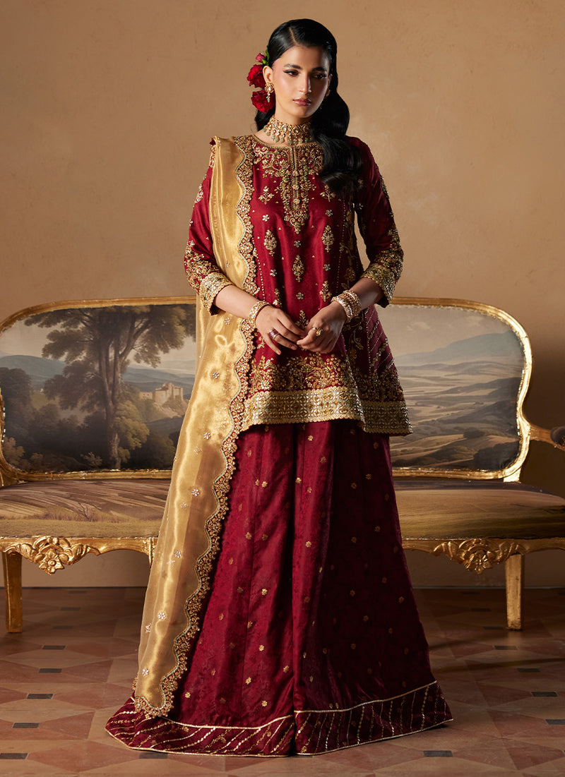 Alice Peplum With Flared Dhaka