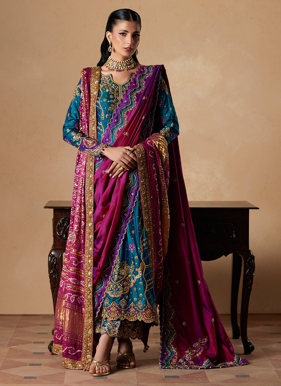 Mya Kurta With Drapped Dupatta
