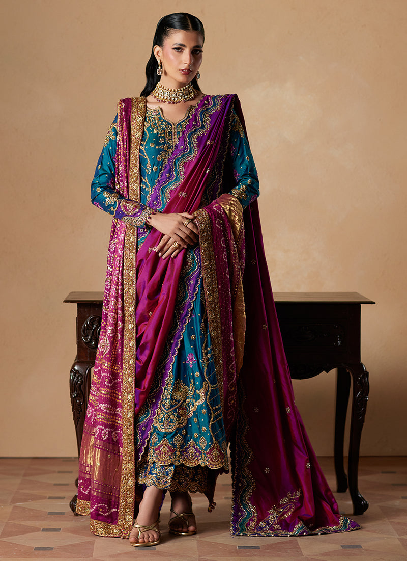 Mya Kurta With Drapped Dupatta