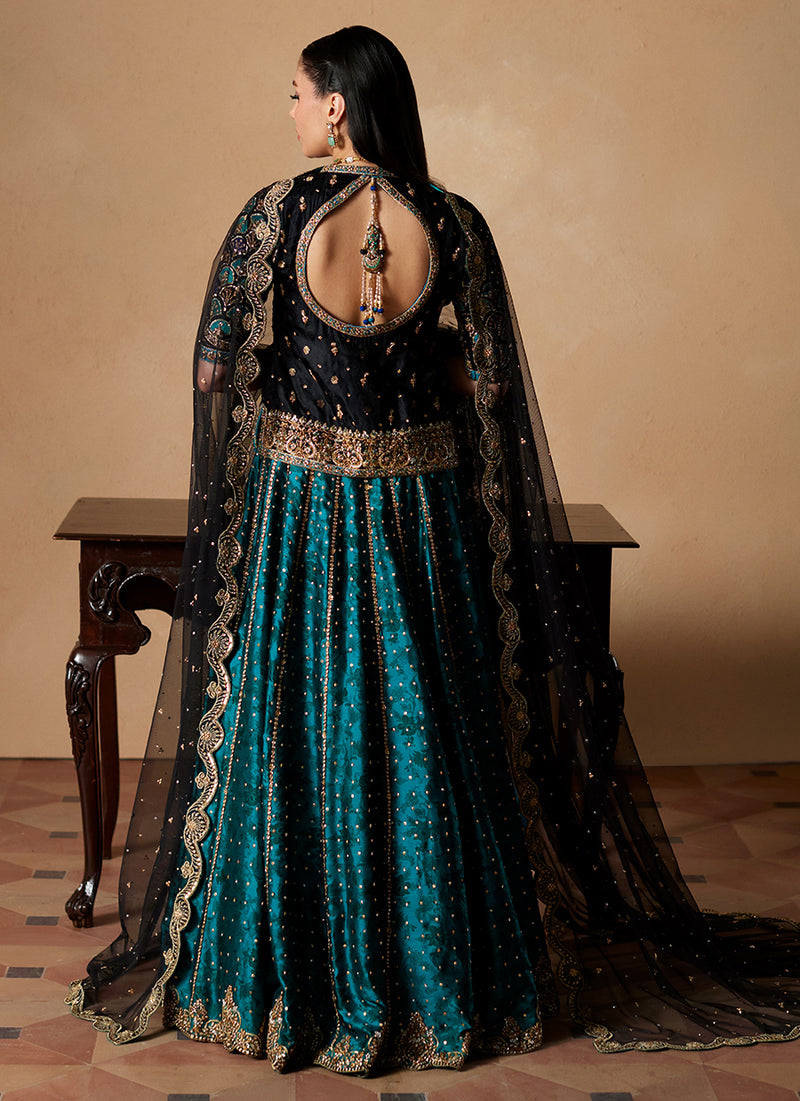 Jorja Short Shirt With Lehenga