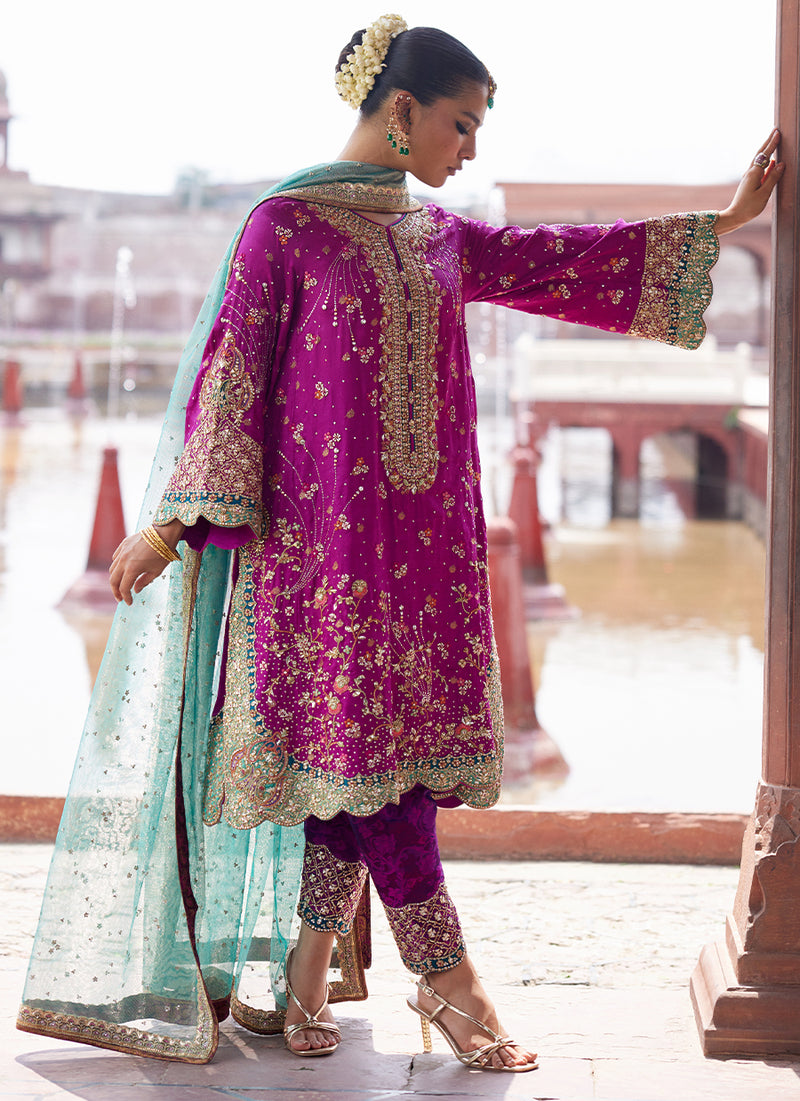Yuri kurta with Shalwar