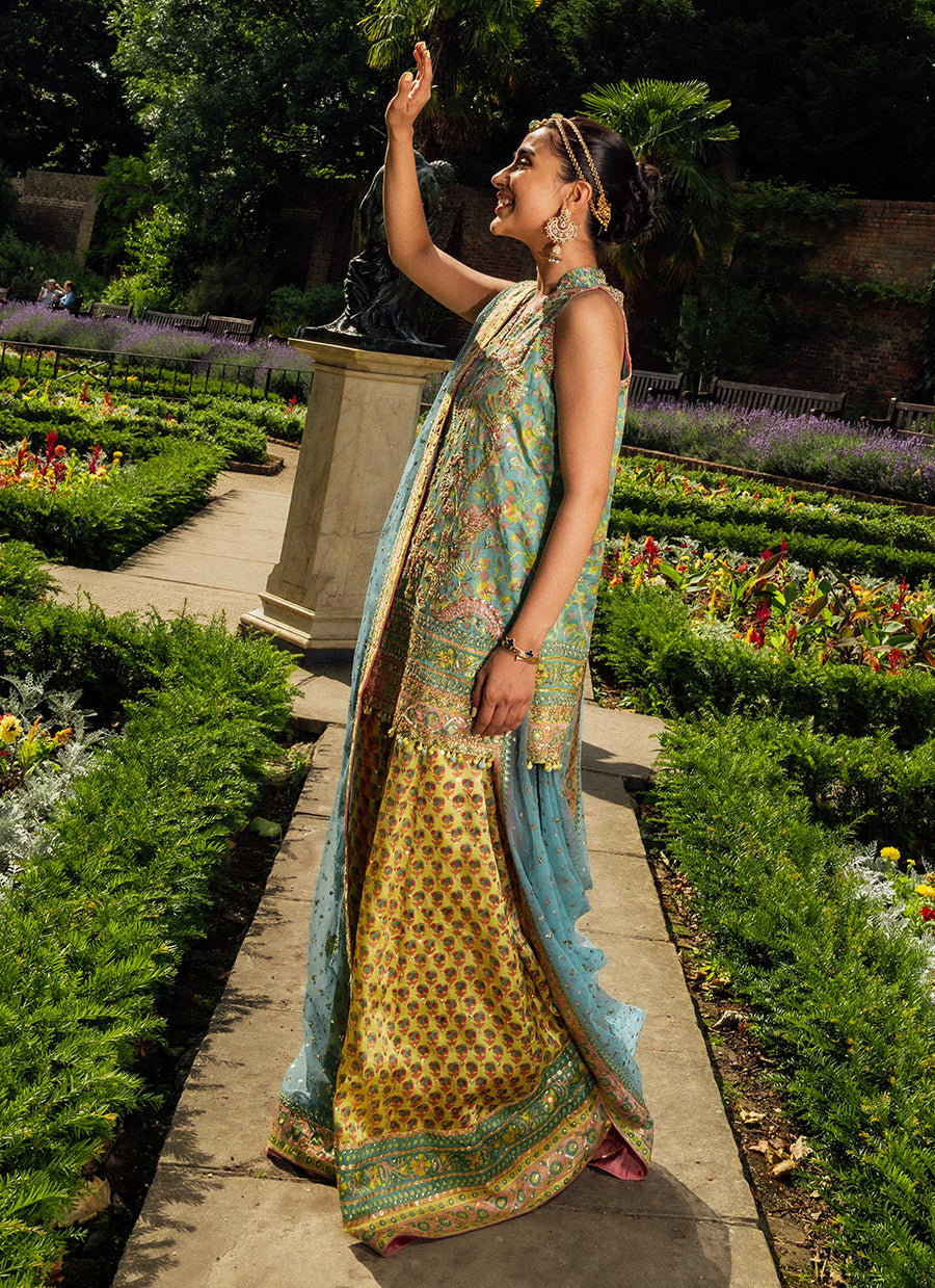 Ryenna Blockprinted Short Shirt and Dhaka