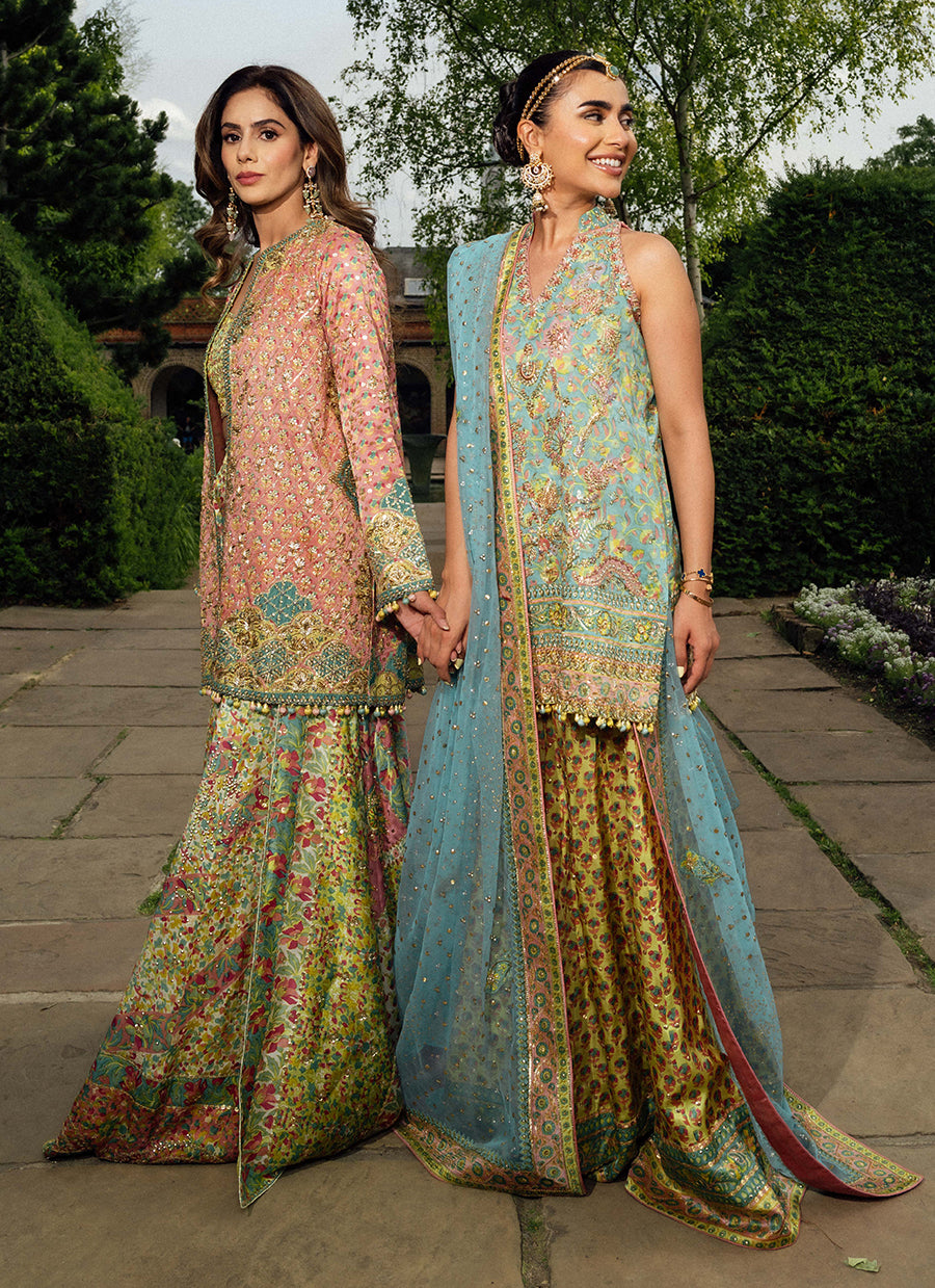 Ryenna Blockprinted Short Shirt and Dhaka