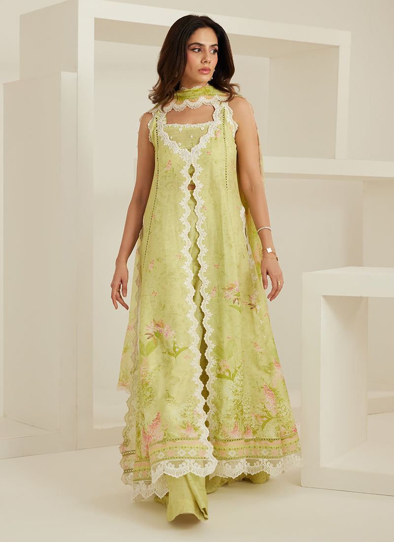 Inaya Kalidaar And Dupatta