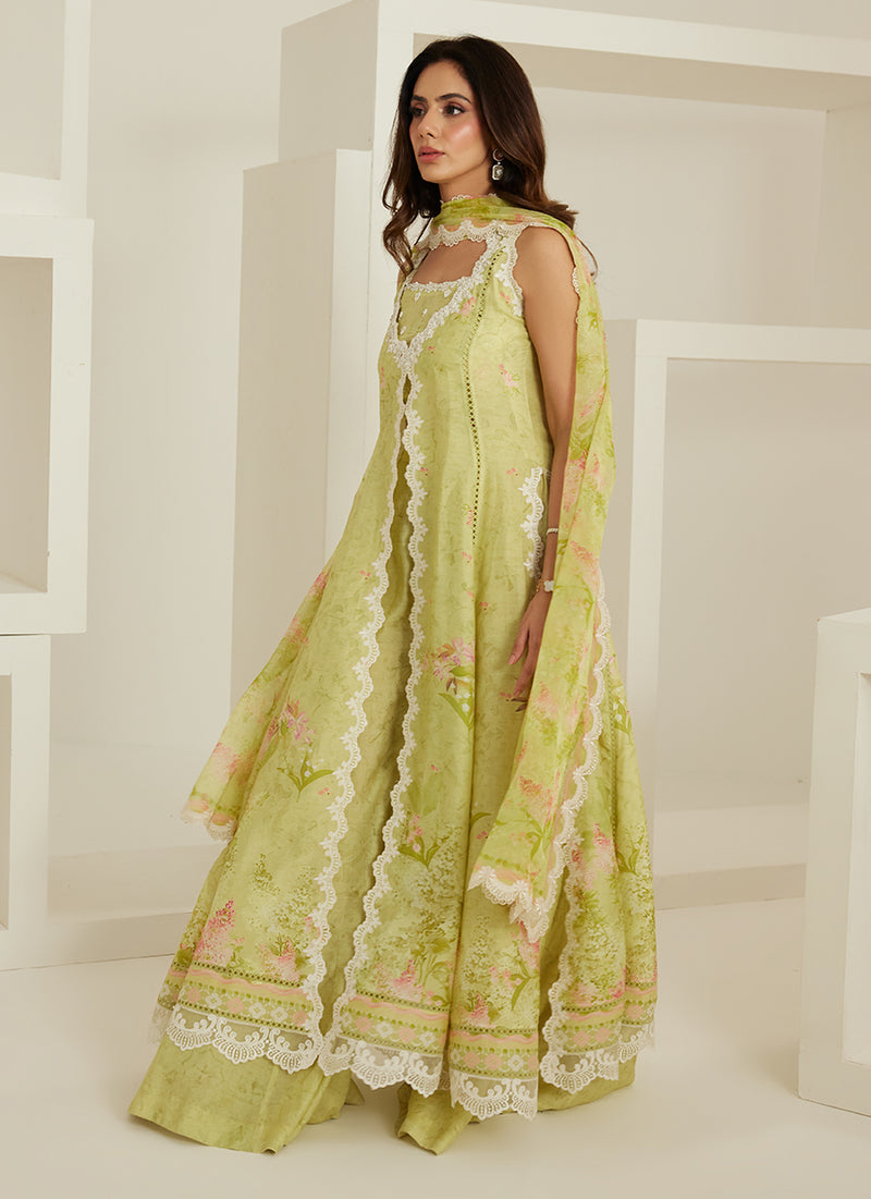 Inaya Kalidaar And Dupatta