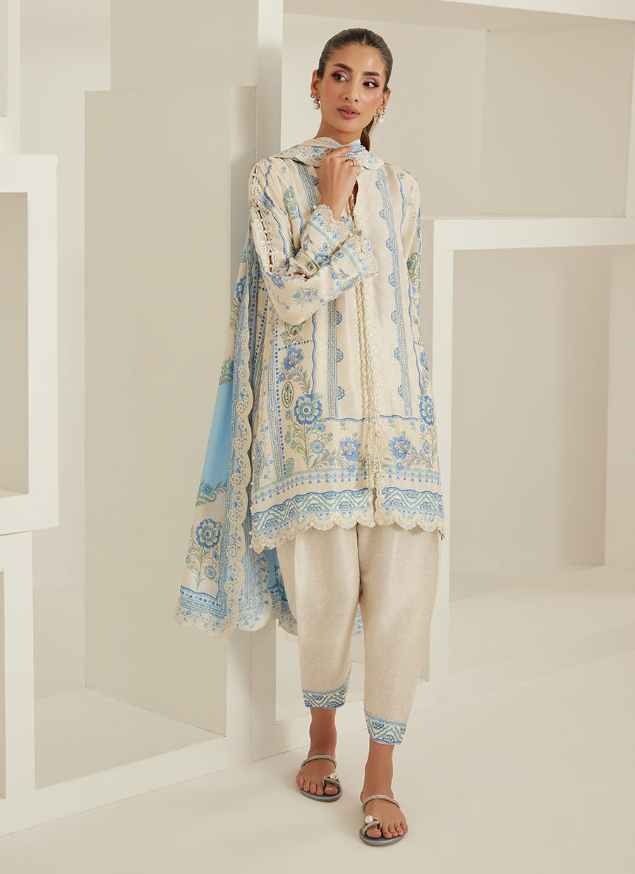 Marla Shirt And Dupatta