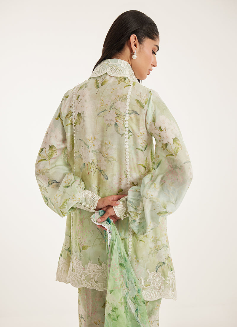 Suzie Shirt And Dupatta