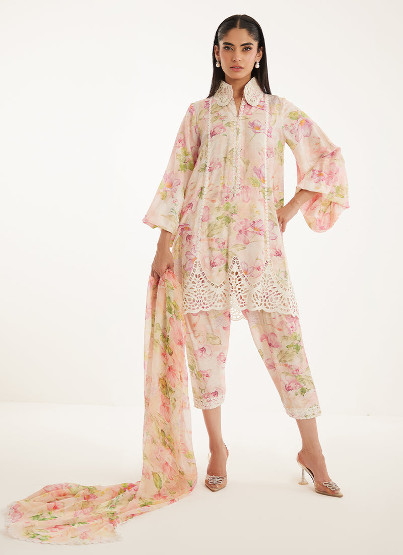 Bianka Shirt And Dupatta