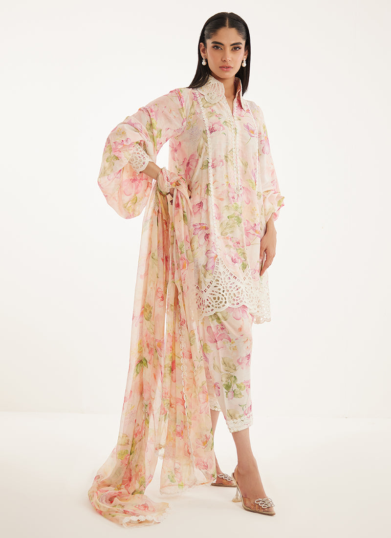 Bianka Shirt And Dupatta
