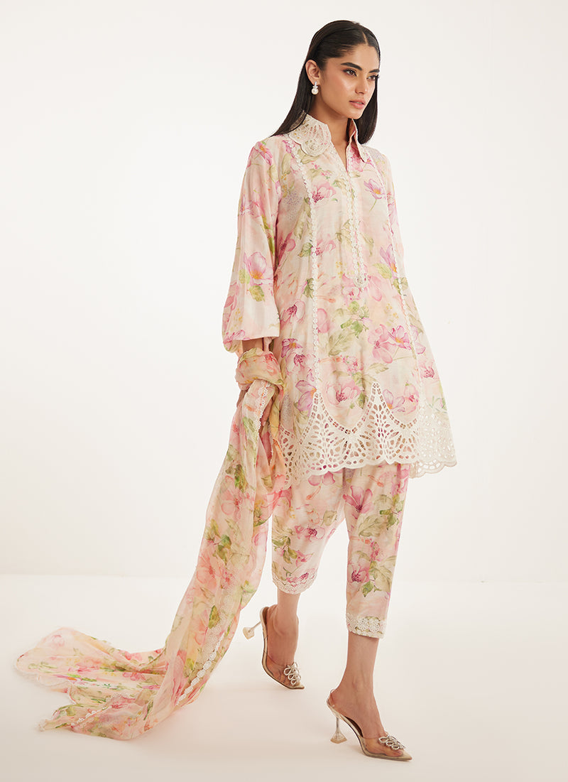 Bianka Shirt And Dupatta
