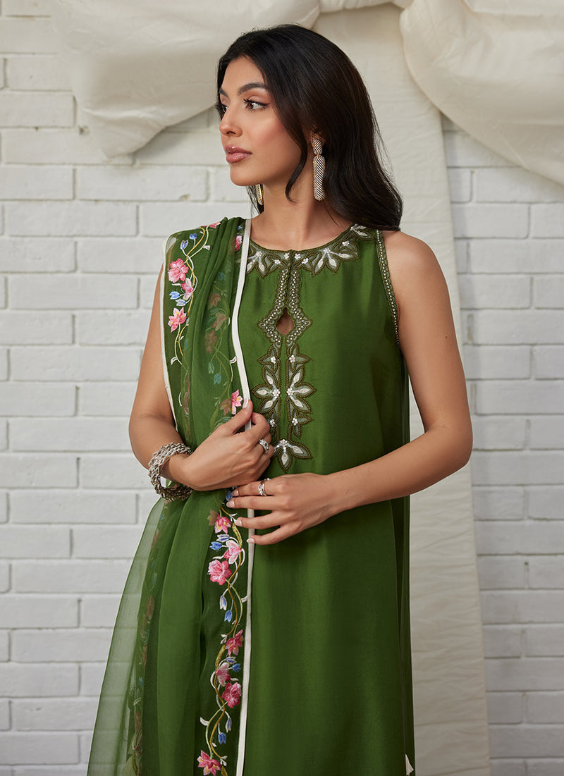 Gracie Shirt And Dupatta
