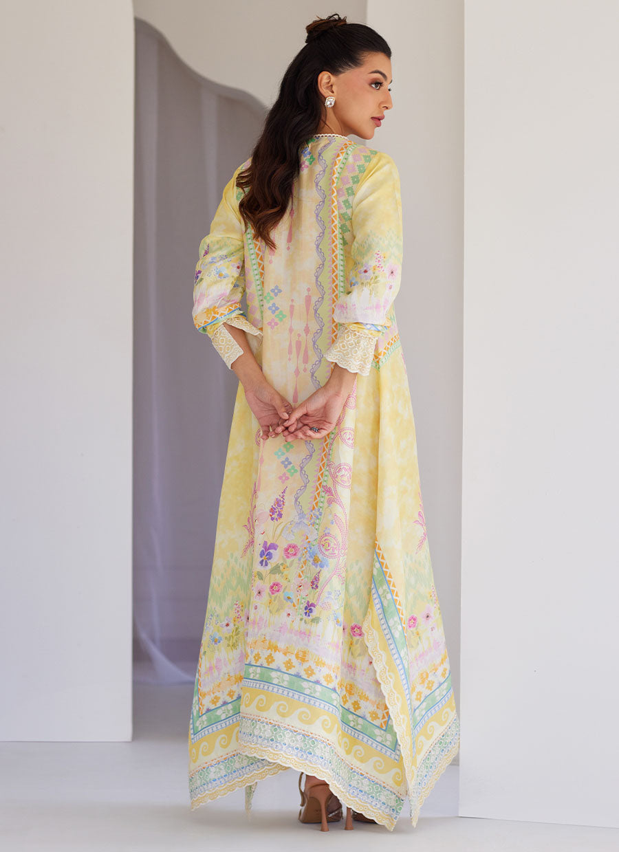 Cali Raw Silk Kaftan