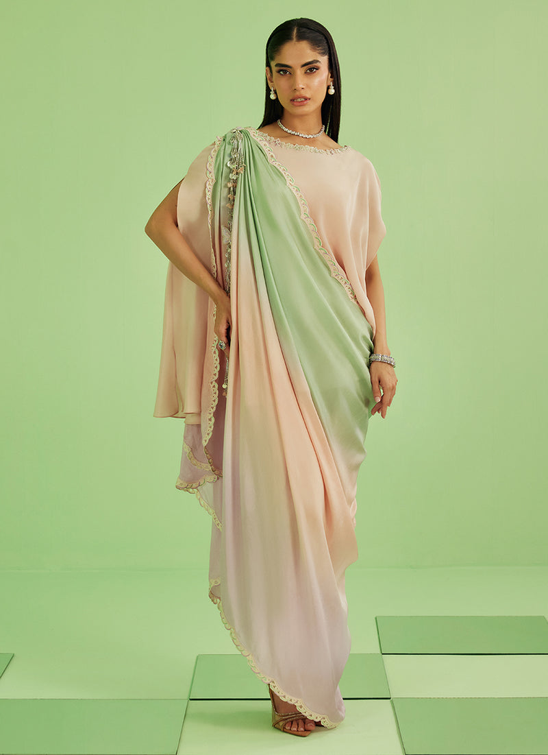 Nera Shirt  Pants And Drape Dupatta