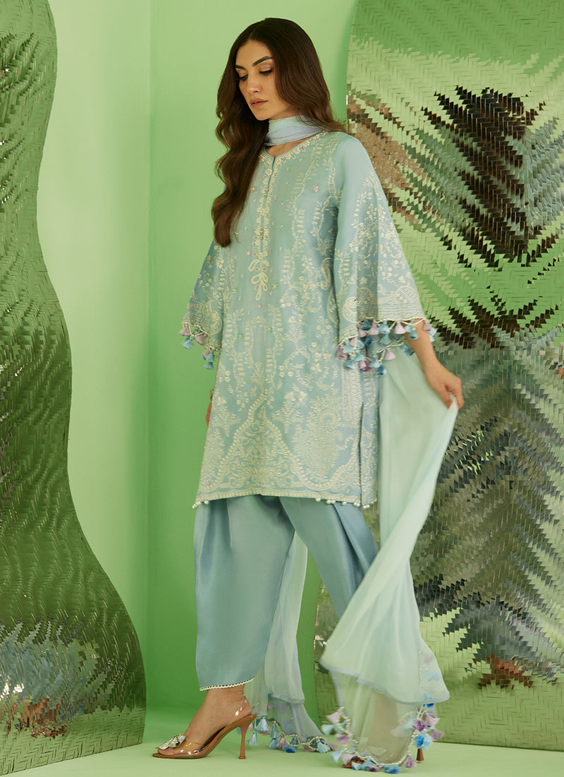 Serra Shirt And Dupatta