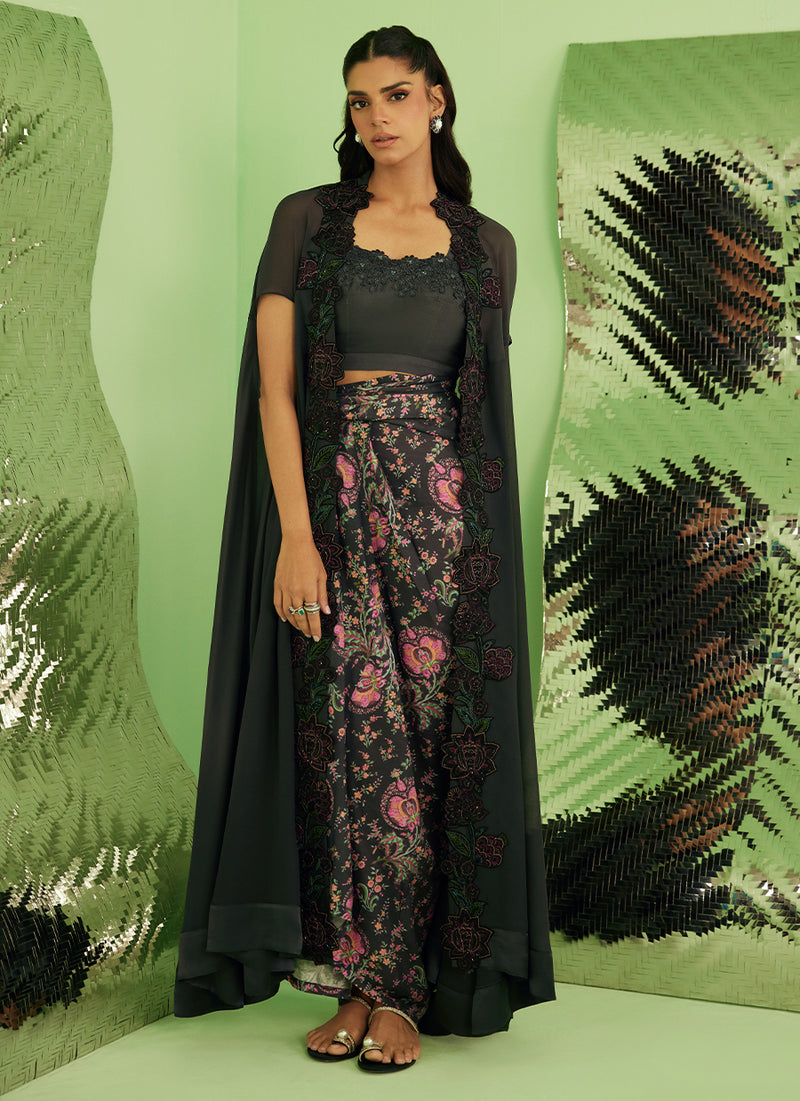 Azalea Cape And Skirt