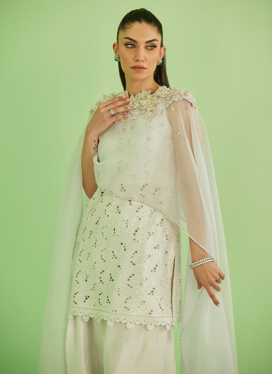 Laine Shirt And Drape Dupatta