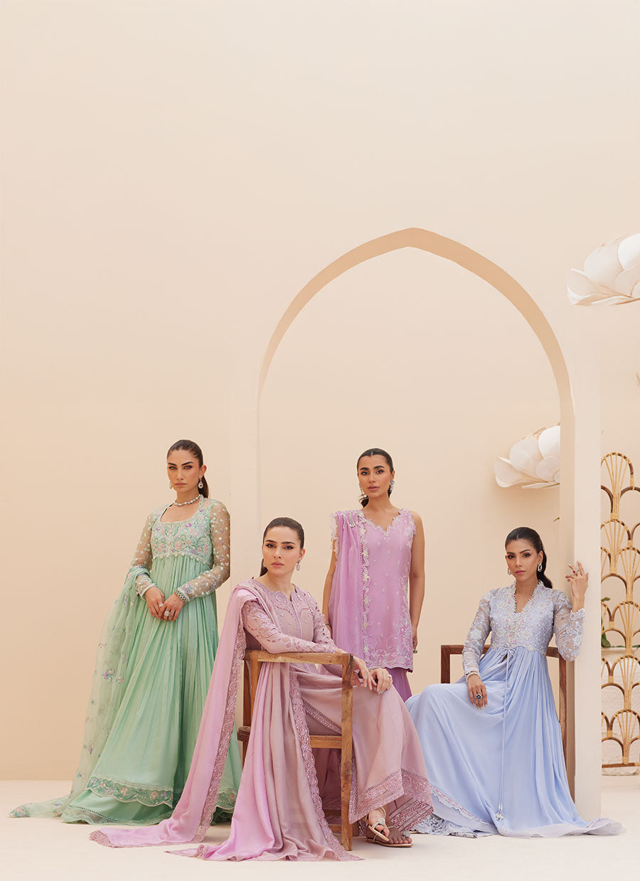 Lilliana Lilac Shirt and Dupatta