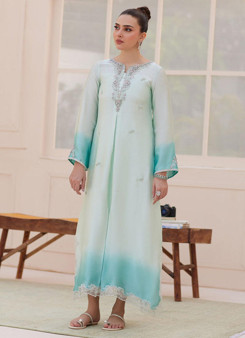 Palmira Aqua Ombre Shirt