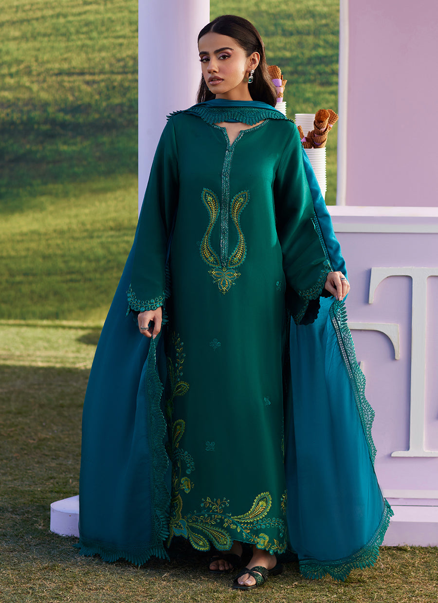 Zayra Shirt And Dupatta