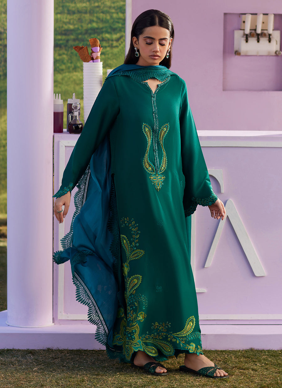 Zayra Shirt And Dupatta