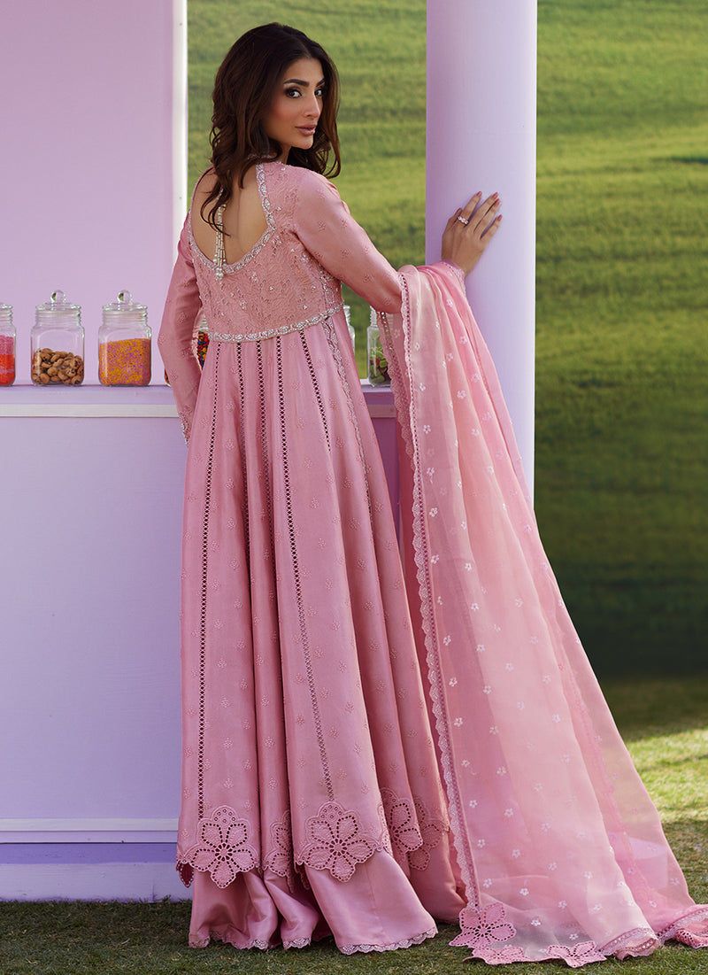 Elara Rose Kalidaar With Dupatta