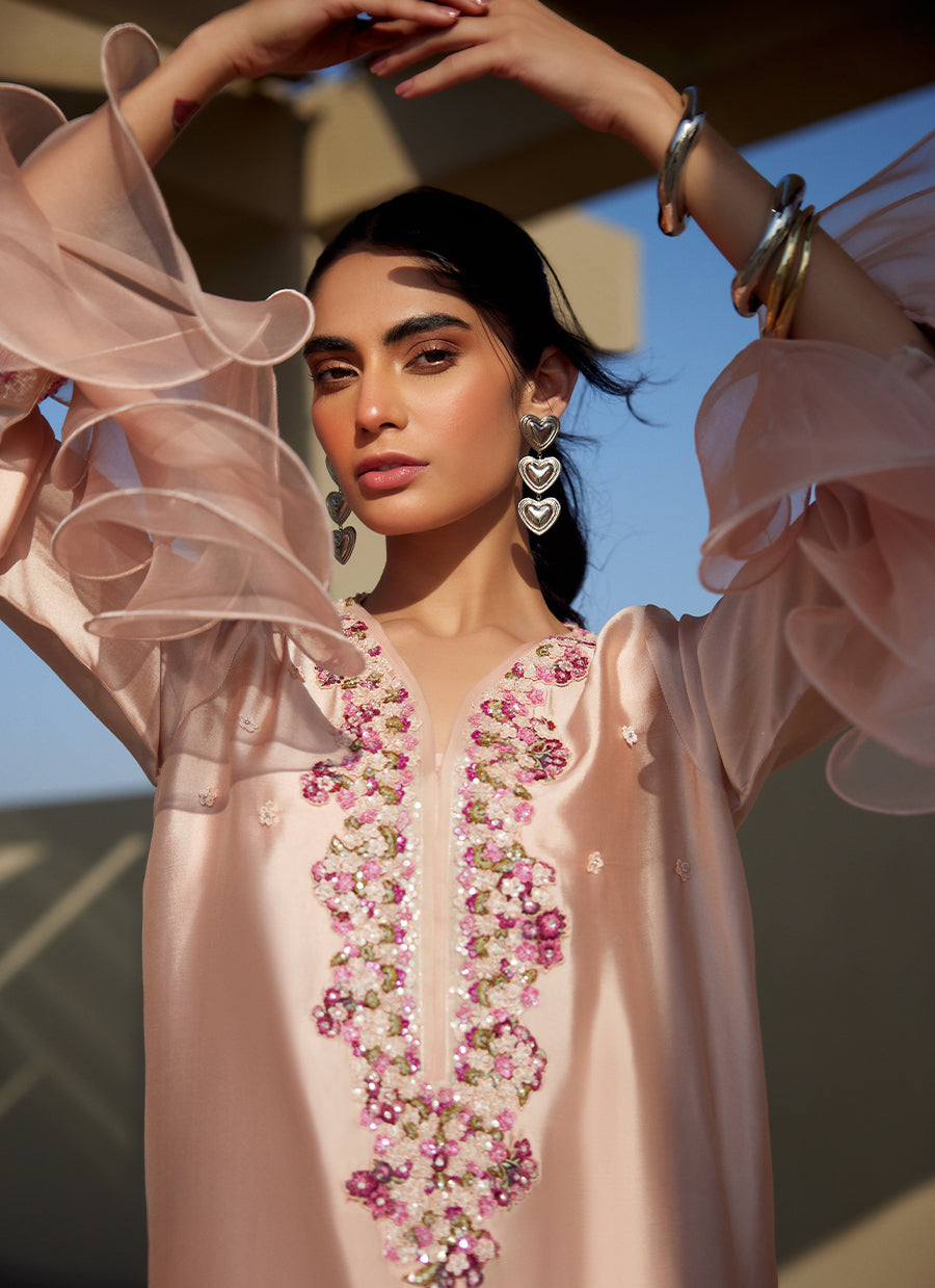 Mariposa Blush Kaftan