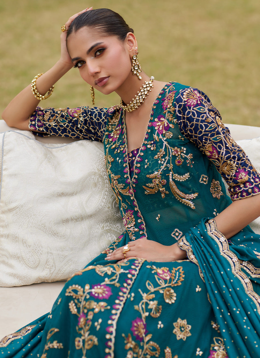 Sarai Teal Kalidaar
