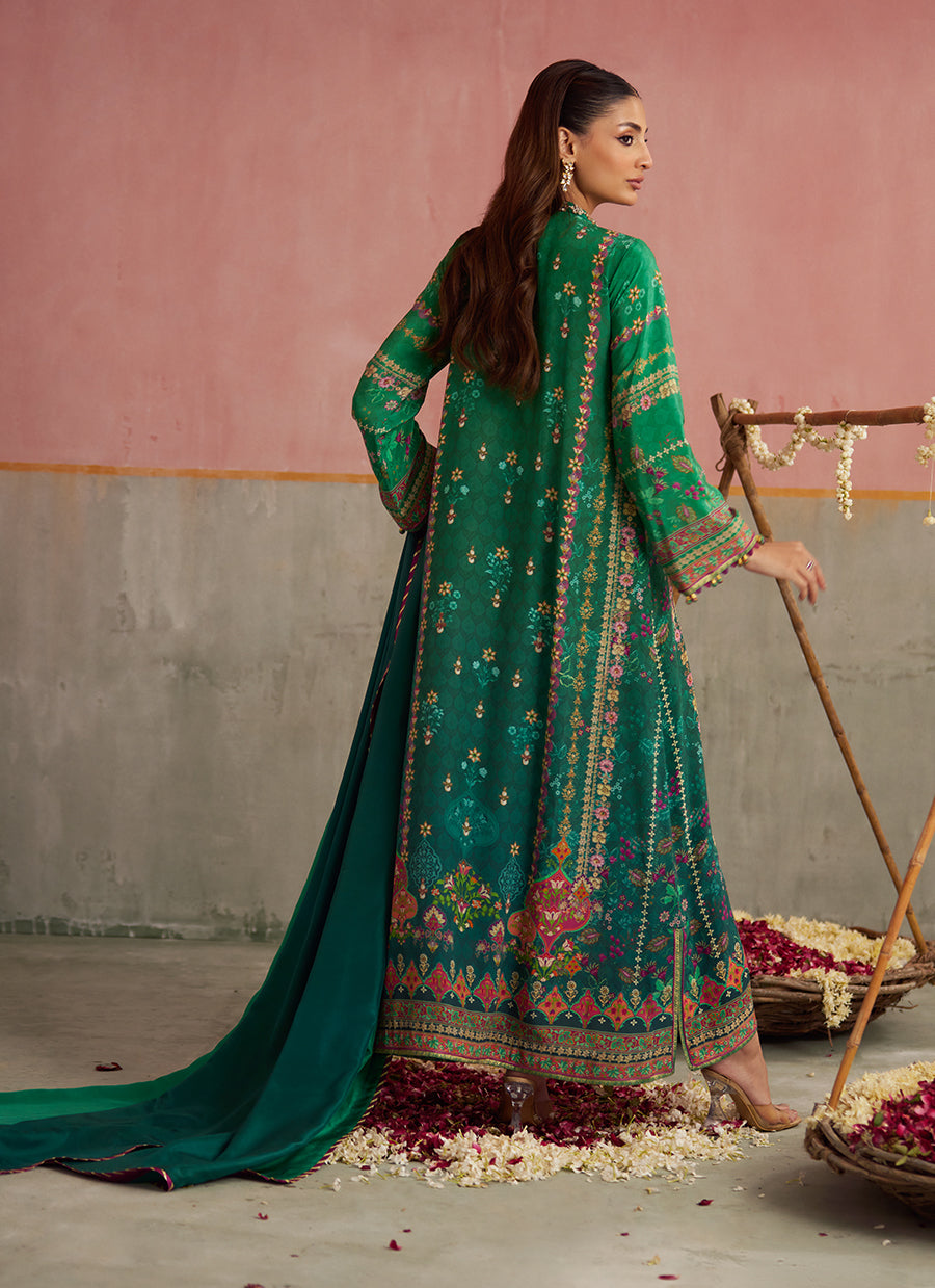 Noemi Jade Shirt And Dupatta