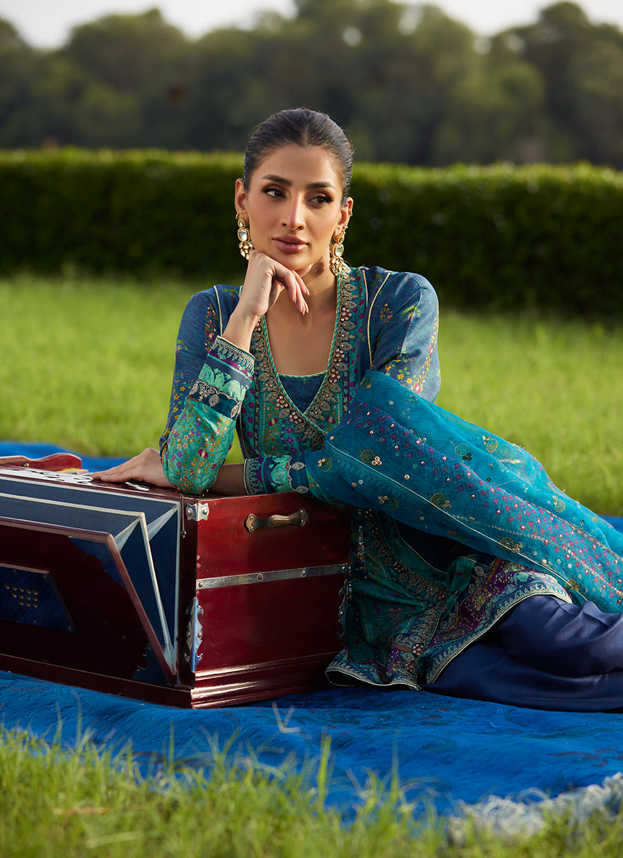 Azeema Angarkha And Dupatta