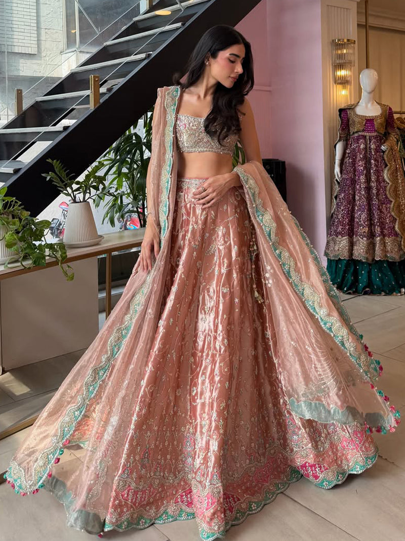 Rija Mujahid stuns in Leny Lehenga Choli