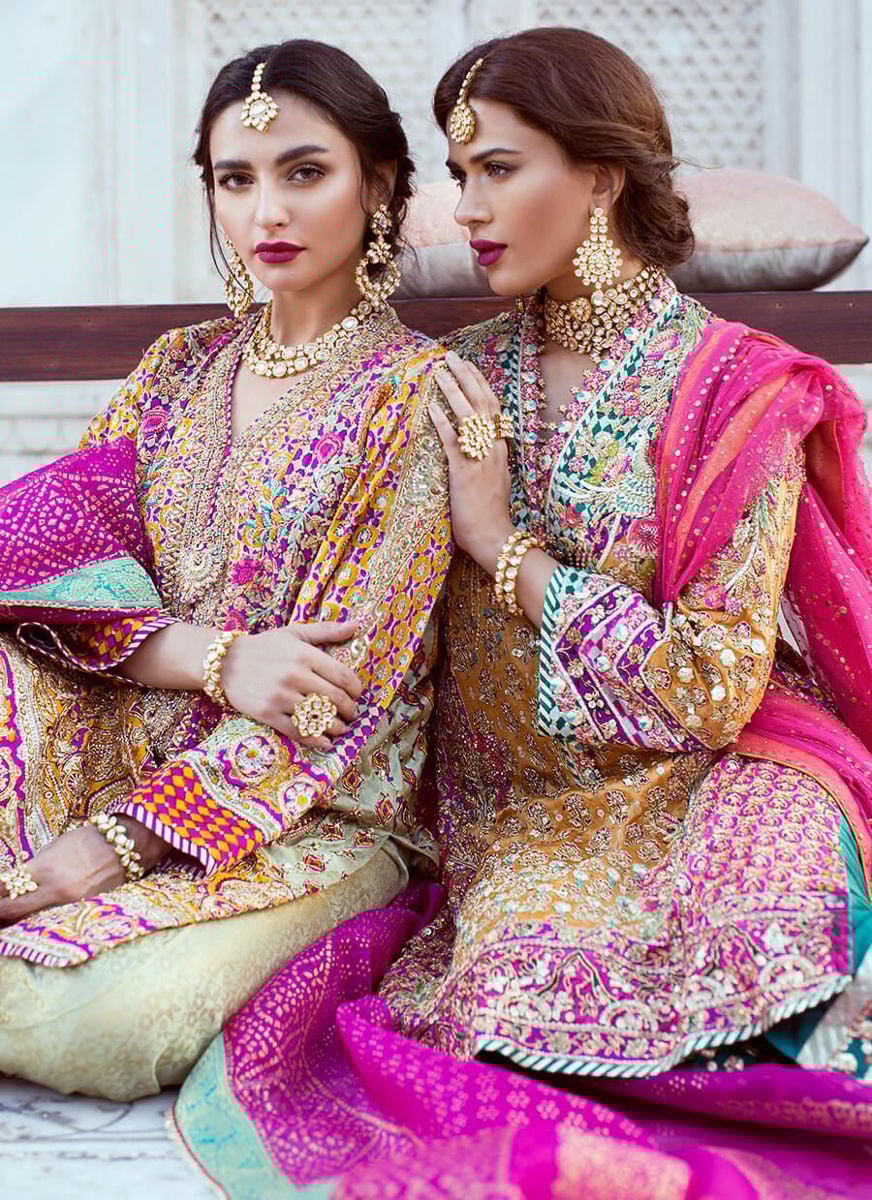 Burnt Orange Gota Kurta