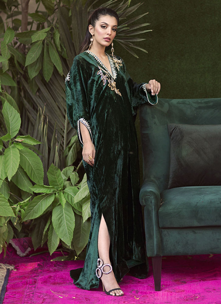 Farah Talib Aziz. Ava Velvet Kaftan