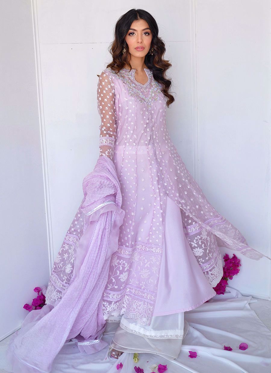 fitted lace wedding dress Farah Talib Aziz | Mayna Festive Luxe | Narina main image 0