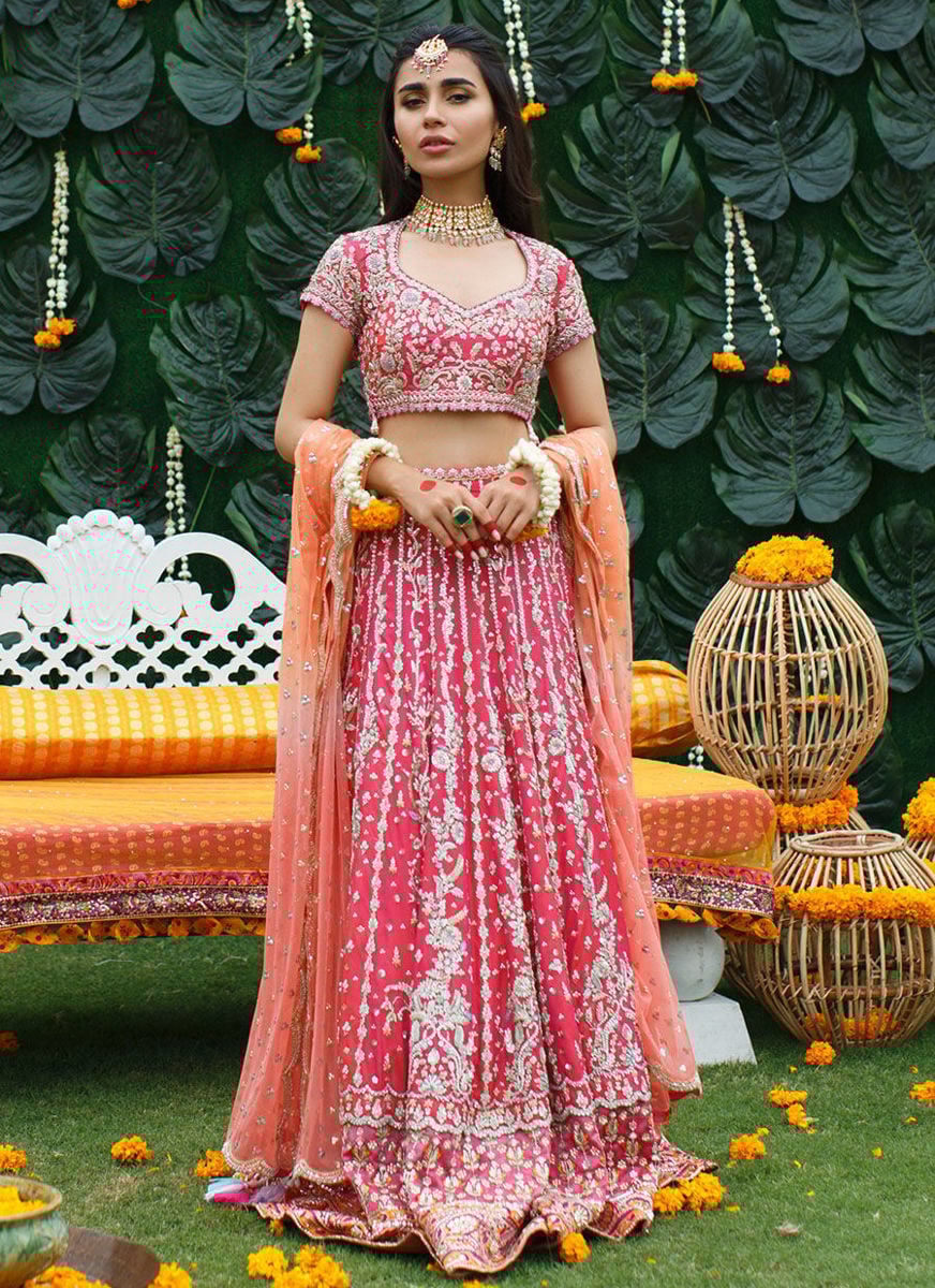 Yara Two-Tone Lehenga Choli