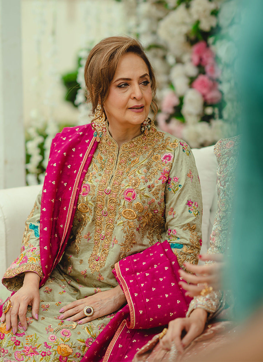 Bridal mother sales dresses pakistani