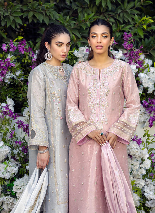 Willa Pink Shirt And Dupatta