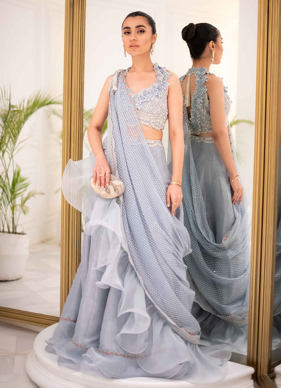 Gaurav Gupta Studio - Official Online Store | Saree gown, Saree designs  party wear, Draping fashion