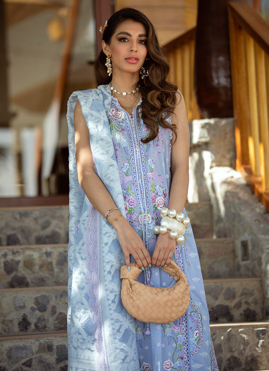 Farah Talib Aziz. Santorini Blue